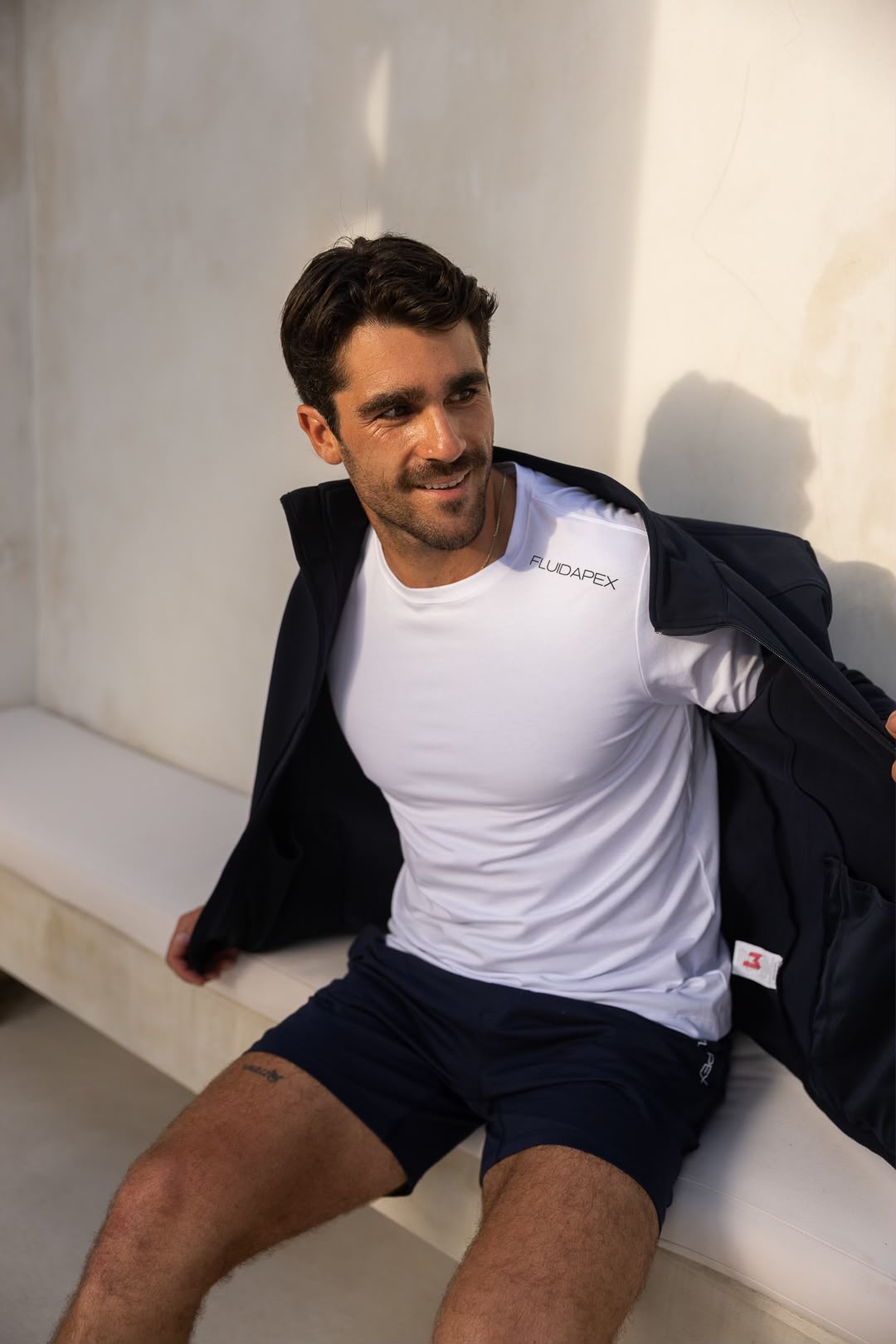 Fluid Apex Q4 2026 white tee